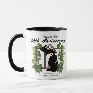 Taza TarValon.Net 24 años Fiesta café Mug