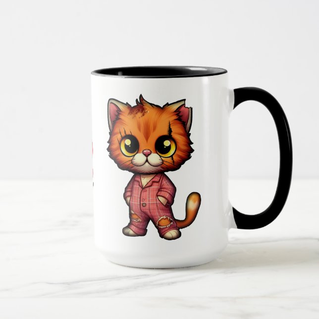 Taza Tasse à café | Dans Ta Gueule Buddy | Chat (Derecha)