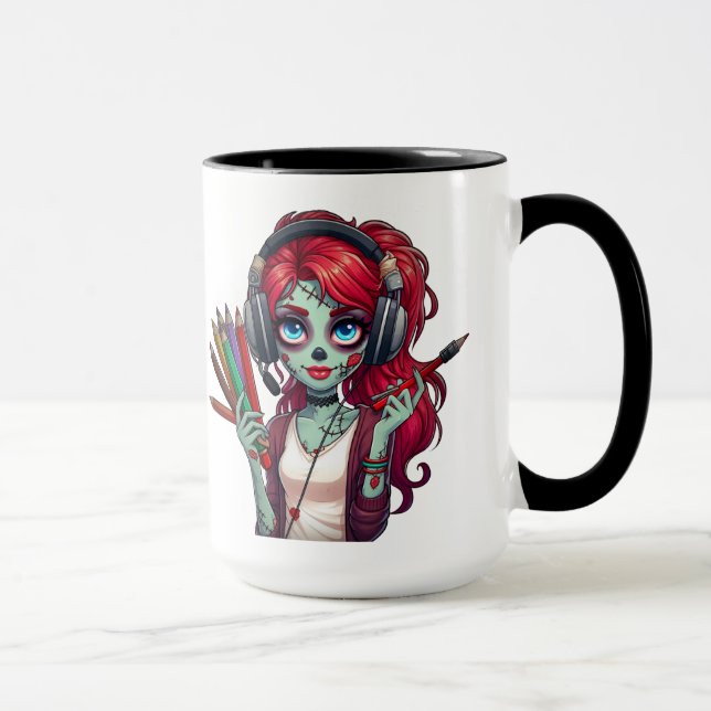 Taza Tasse à café | Gueule Buddy | Zombie Elodie (Derecha)