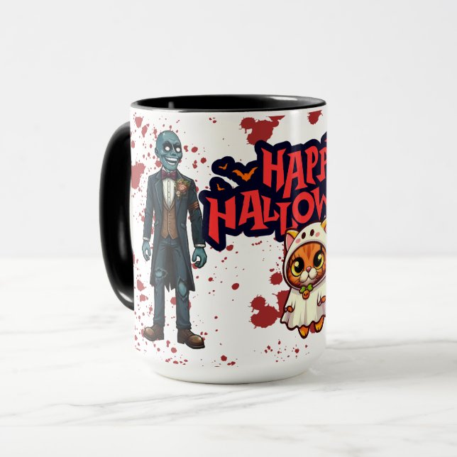 Taza Tasse à café | Happy Halloween (Anverso izquierdo)