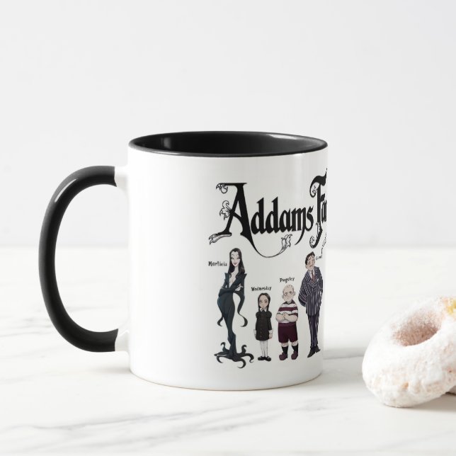 Taza Tasse Adams family (Con donut)