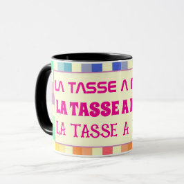 Taza Tasse avec texte modifiable