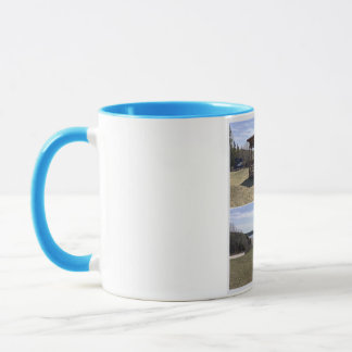 Taza tasse bleu , les bergeronnes