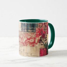 Taza Tasse Christmas Collage Junk Journal Var16