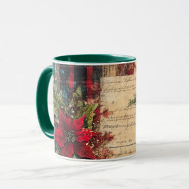 Taza Tasse Christmas Collage Junk Journal Var17