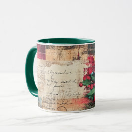 Taza Tasse Christmas Collage Junk Journal Var20