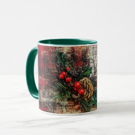 Taza Tasse Christmas Collage Junk Journal Var24