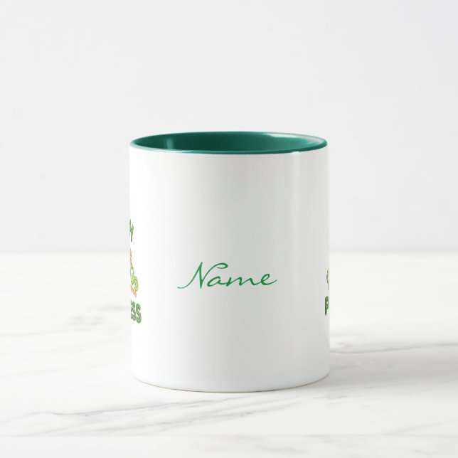 Taza Tasse der irischen Prinzessin personalisierter Nam (Centro)