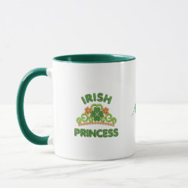 Taza Tasse der irischen Prinzessin personalisierter Nam