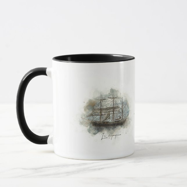 Taza Tasse mug le voyageur (Izquierda)