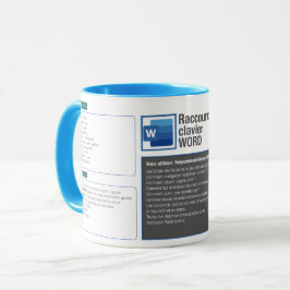 Taza Tasse mug raccourcie clavier Word