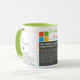 Taza Tasse mug raccourcis clavier Windows