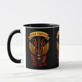 Taza Tasse Mug Rock Forever