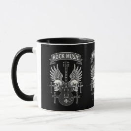 Taza Tasse Mug Rock Music