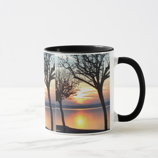 Taza Tasse Sonnenuntergang am See (Derecha)