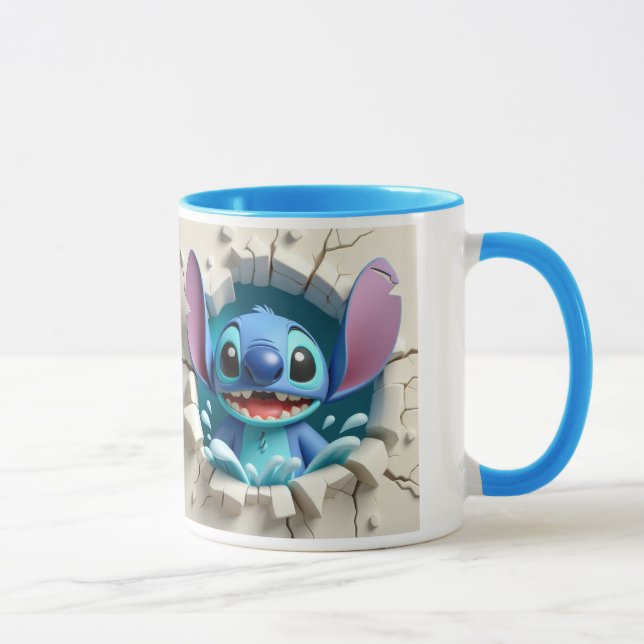 Taza Tasse stich 3d (Derecha)