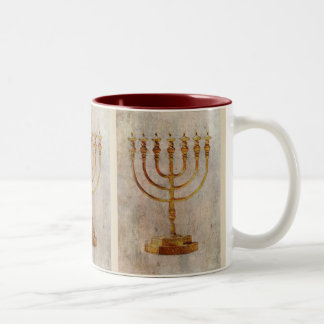 Taza Tasse Tazza de Menorah Israel