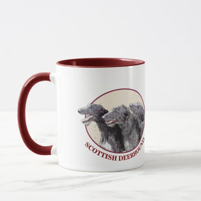 Taza Tasse Trio bordeau (Izquierda)