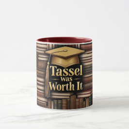 Taza Tassel valía la pena que libros de graduación