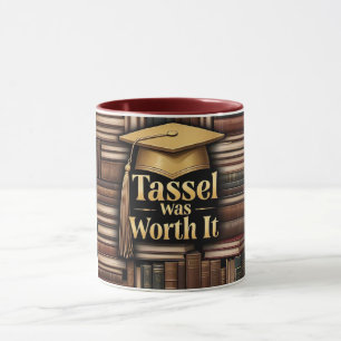 Taza Tassel valía la pena que libros de graduación