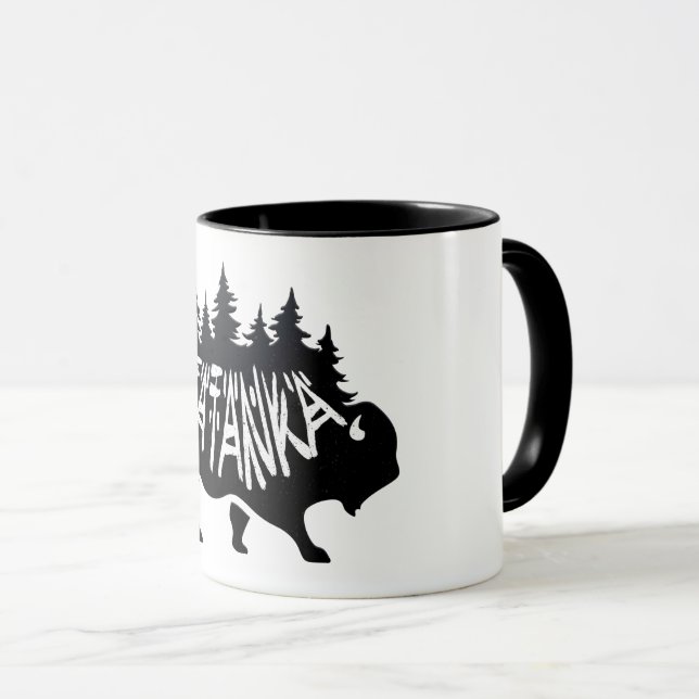 Taza Tatganka nativo americano (Anverso derecho)
