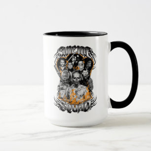 Taza Tatuaje tribal del grupo de trabajo X del pelotón
