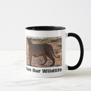 Taza Tau Salva Nuestra Vida Silvestre