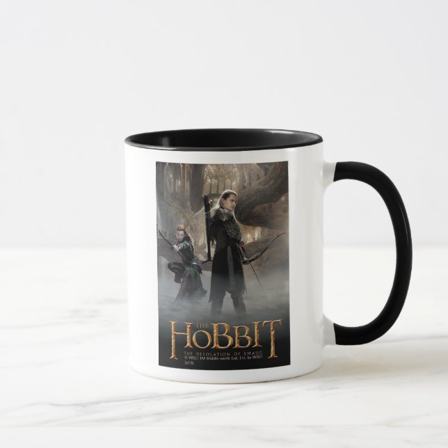 Taza TAURIEL™ Y LEGOLAS GREENLEAF™ Movie Poster 2 (Derecha)