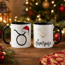 Tauro Navidad Sombrero de Santa Zodiaco