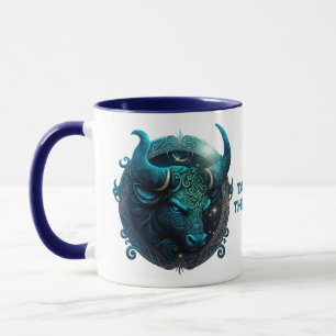 Taza Tauro Personalizado El Toro Zodíaco Astrología