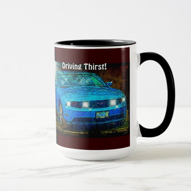 Taza Taxistas deportivos Coffee Break Drinkware Mug (Derecha)