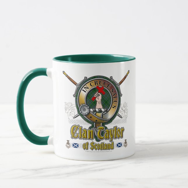 Taza Taylor Clan Badge (Izquierda)