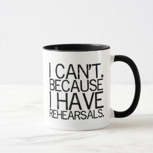 Taza Taza) 2-Sided negro de los ensayos (
