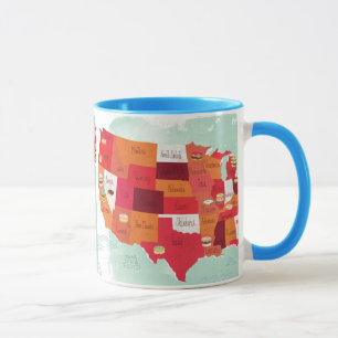 Taza taza, buñuelo, los E.E.U.U., estado