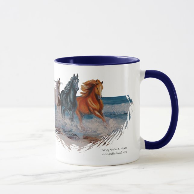 Taza Taza, caballos en la resaca II (Derecha)