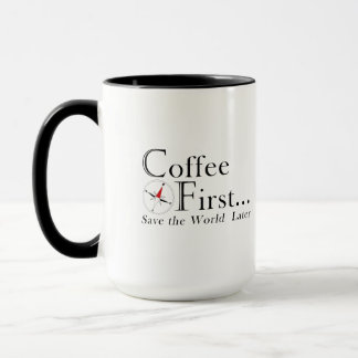 Taza Taza: Café Primero. Salva el Mundo Después.