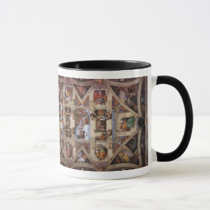 Taza taza, capilla de Sistine, fresco