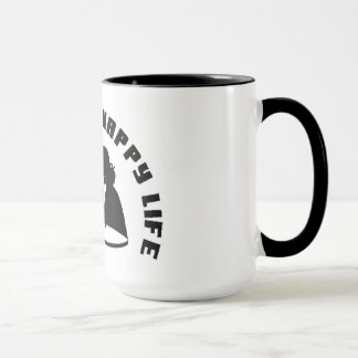 Taza "Taza de café feliz de la vida de la esposa feliz