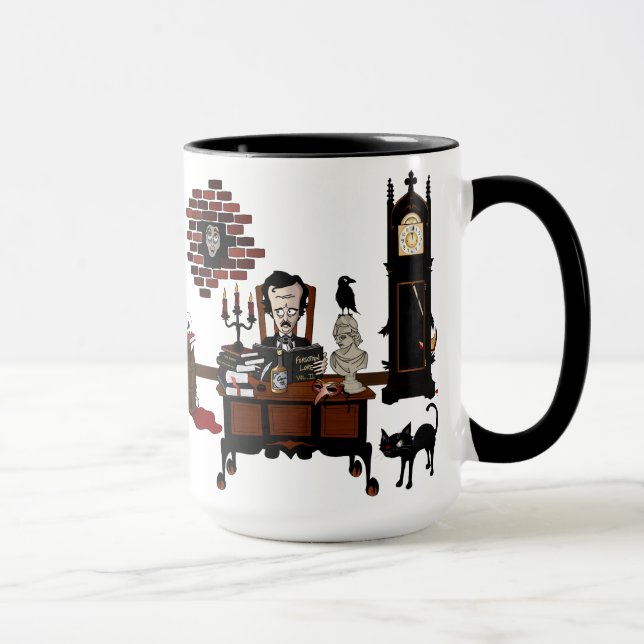 Taza "Taza de la locura del Poe" (Derecha)