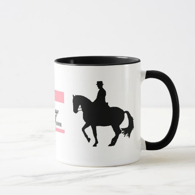 Taza "Taza de la reina del Dressage" (Derecha)