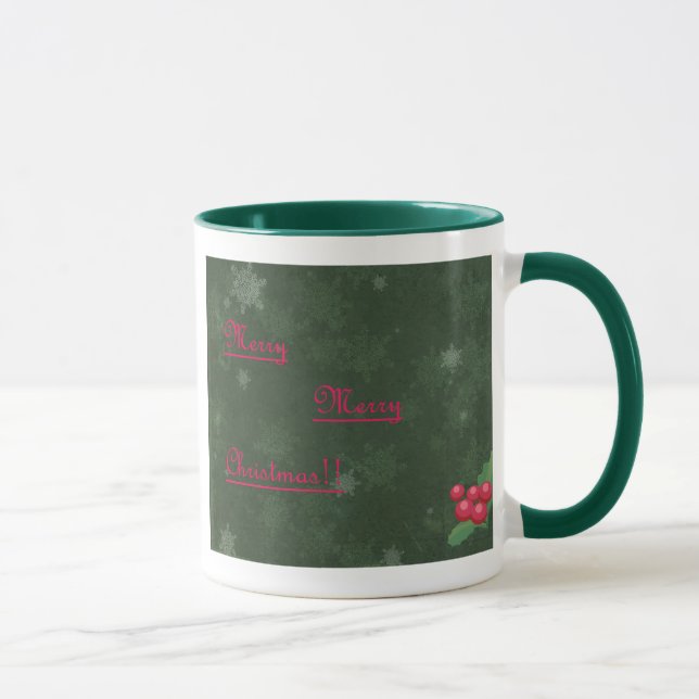 Taza ¡Taza de las Felices Navidad de los ámbares! (Derecha)
