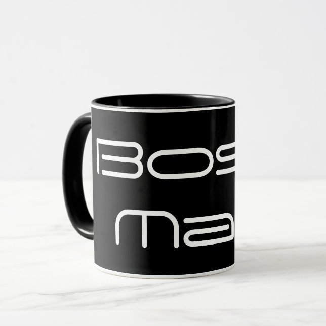 Taza "Taza del hombre de Boss" (Anverso izquierdo)