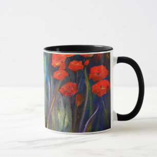 Taza "Taza del jardín de la amapola"