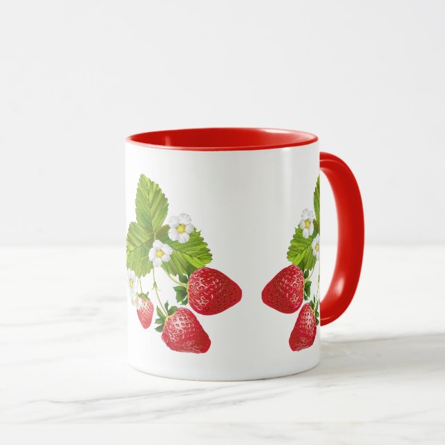 Taza Taza-Fresas del café (Anverso derecho)
