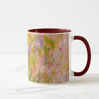 Taza "Taza impresionista del arte del jardín del prado
