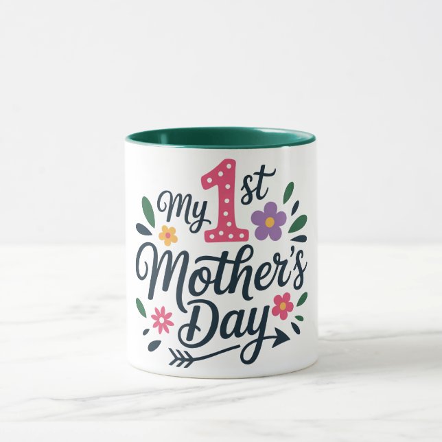 Taza Taza-Mi primer día de la madre (Centro)