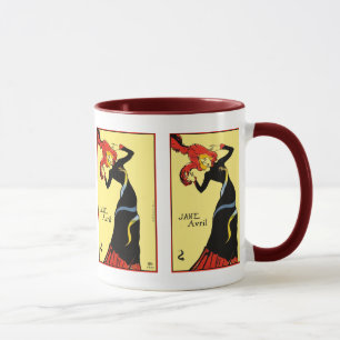 Taza Taza: Toulouse Lautrec - Jane Avril