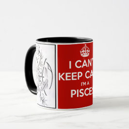Taza Taza/Zodiaco-Piscis combinados de encargo