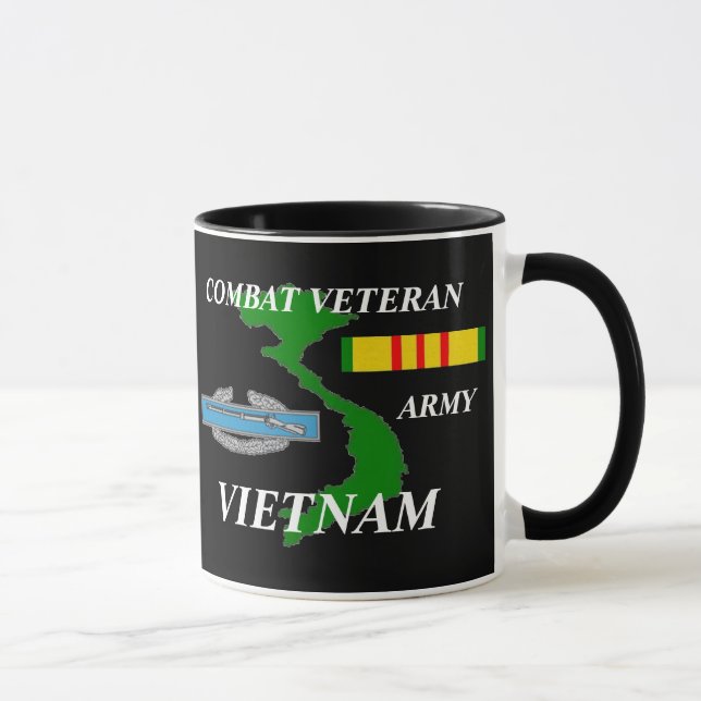 Taza "Tazas de café del veterano de Vietnam del (Derecha)