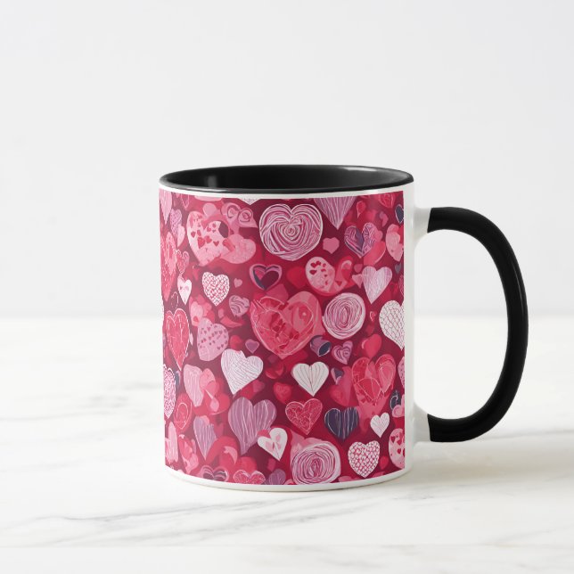Taza tazón de café de regalo de día de San Valentín